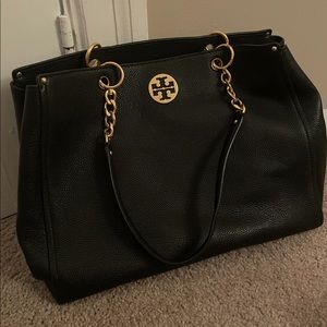 Tory Burch black tote bag